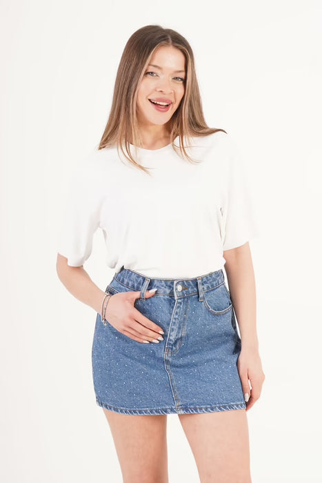 Gonna Jeans Blue