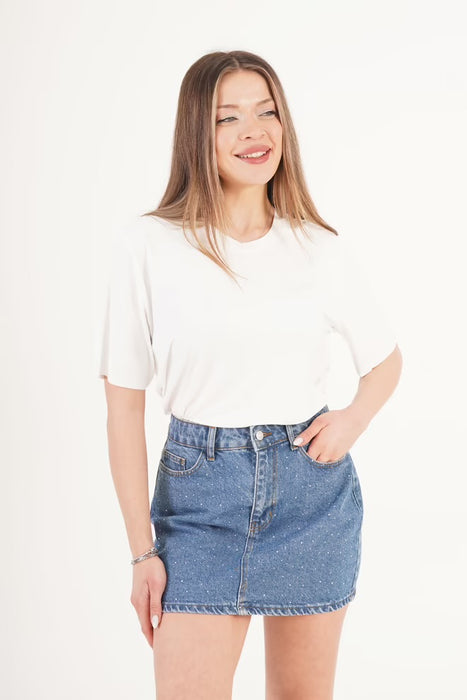 Gonna Jeans Blue