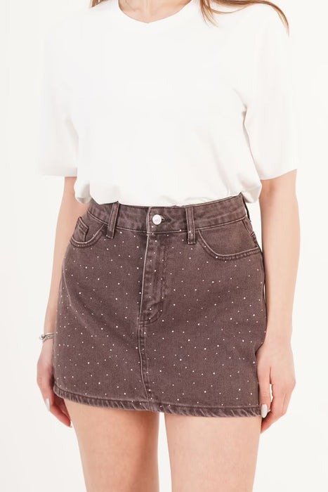 Gonna Jeans Brown