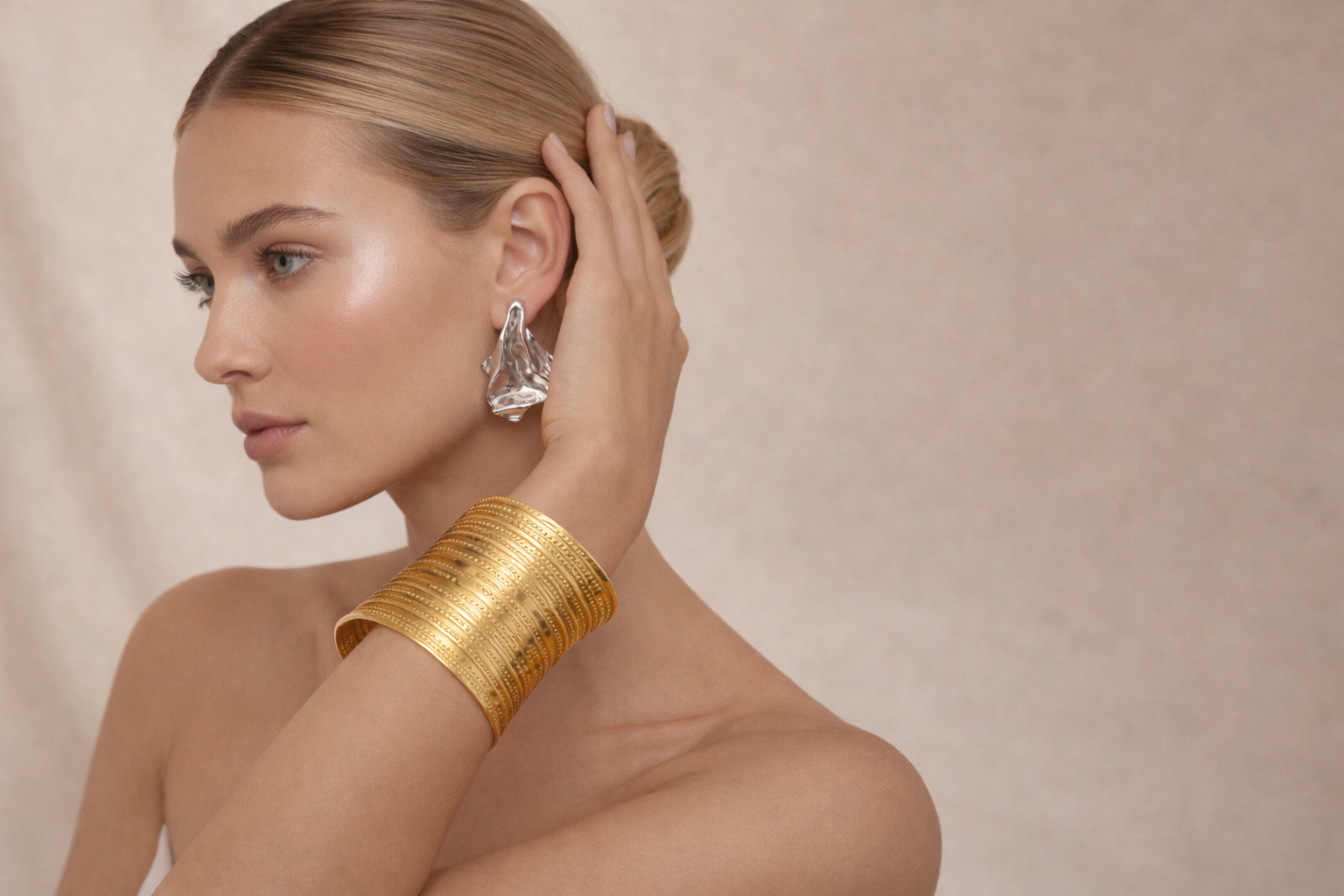 Gioielli Thrilly bracciale Soleil e orecchini Soeul