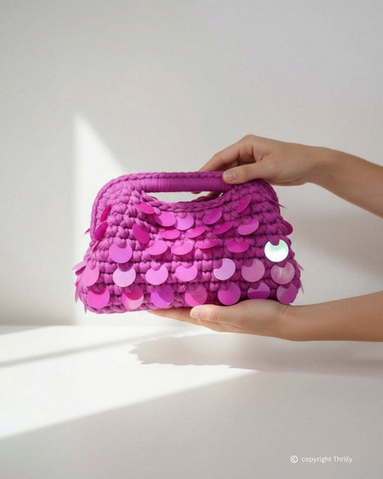 Borsa Etoile Bag rosa Thrilly vista frontale