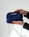 Borsa Soleil Bag Blu Thrilly vista frontale
